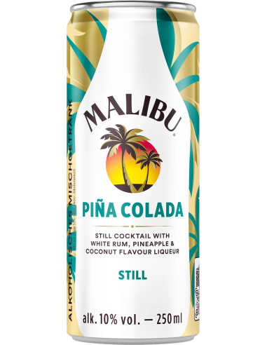 Malibu Pina Colada 10% 12 x 250ml DPG