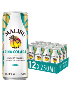 Malibu Pina Colada 10% 12 x 250ml DPG 2