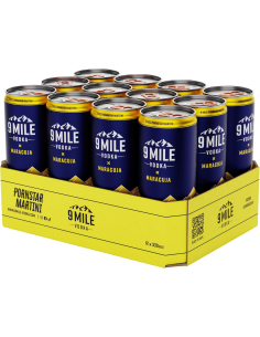 9 Mile Vodka Maracuja 10% 12 x 330ml DPG 2