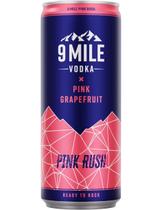 9 Mile Vodka Pink Grapefruit 10% 12 x 330ml DPG