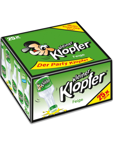 Kleiner Klopfer Feige 17% 25 x 0,02l