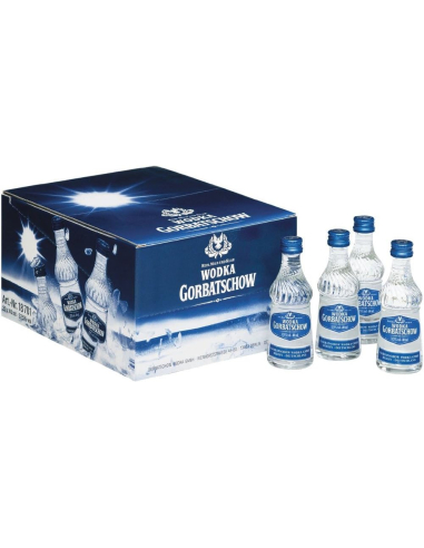 Gorbatschow Wodka 37,5% 20 x 0,04l