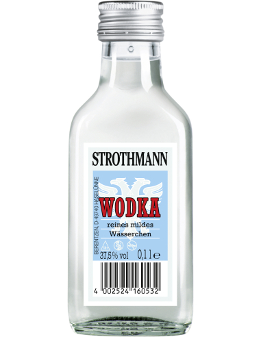 Strothmann Wodka 37,5% 12 x 0,10l