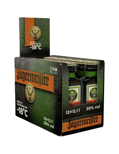 Jägermeister 35% 12 x 0,10l