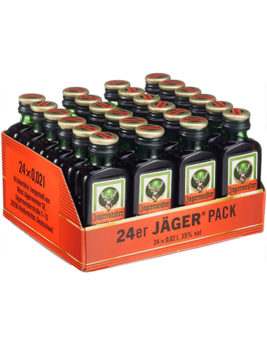 Jägermeister 35% 24 x 0,02l