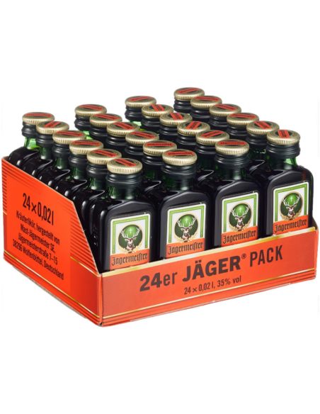 Jägermeister 35% 24 x 0,02l