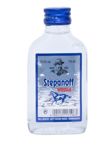 Wodka Stepanoff 37,5% 12 x 0,10l