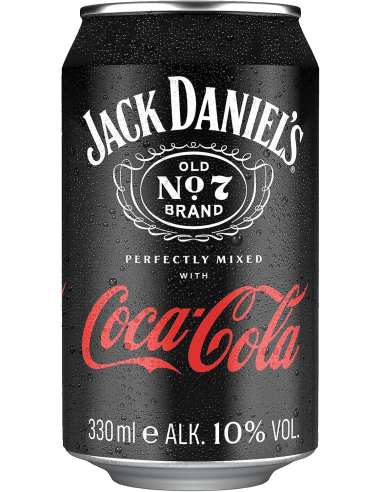 Jack Daniel´s Coca Cola 10% 24 x 330ml DPG