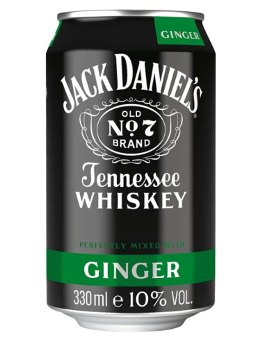 Jack Daniel´s Ginger 10% 12 x 330ml DPG