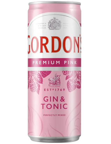 Gordon´s Pink Gin & Tonic 10% 12 x 250ml DPG