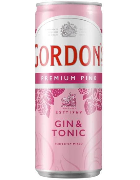 Gordon´s Pink Gin & Tonic 10% 12 x 250ml DPG