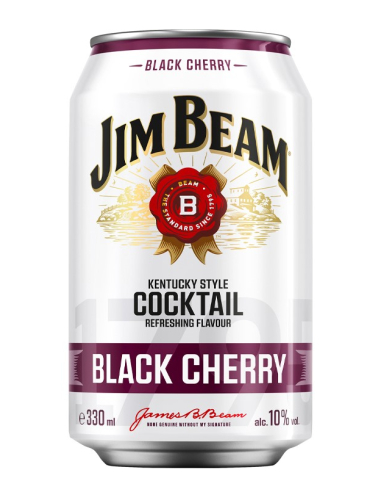 Jim Beam Black Cherry 10% 12 x 330ml DPG