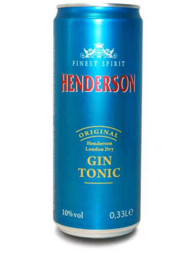 Henderson Gin Tonic 10% 12 x 330ml DPG