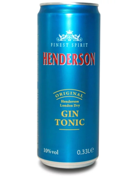 Henderson Gin Tonic 10% 12 x 330ml DPG