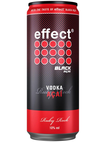 Effect Vodka Black Acai 10% 12 x 330ml DPG