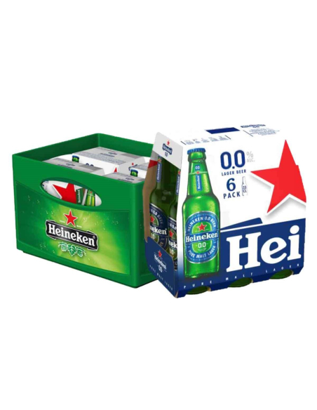 Heineken alkoholfrei 0% 4 x 6er x 330ml MW