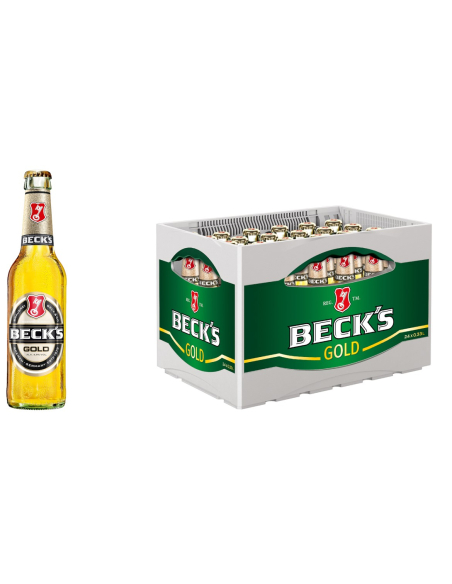 Becks Gold 24 x 330l MW