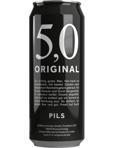 5,0 Original Pils 24 x 500ml DPG