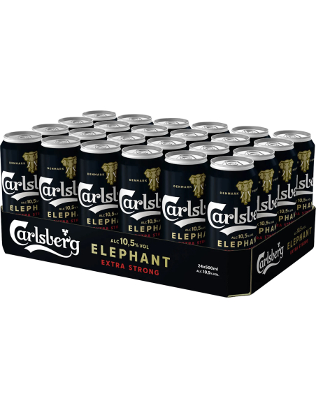 Carlsberg Elephant Extra Strong 24 x 500ml DPG
