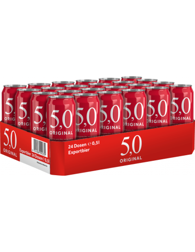 5,0 Original Export 24 x 500ml DPG