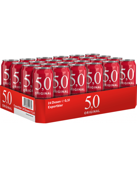 5,0 Original Export 24 x 500ml DPG