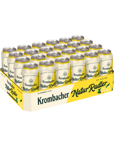 Krombacher Naturradler 24 x 500ml DPG