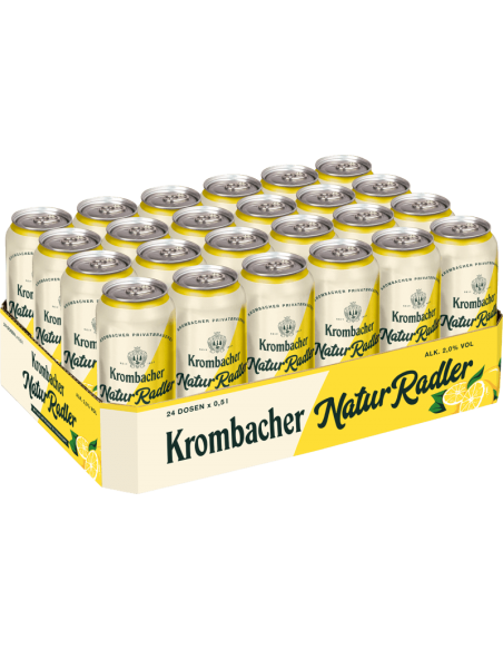 Krombacher Naturradler 24 x 500ml DPG