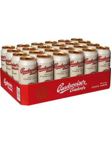 Budweiser Budvar 24 x 500ml DPG