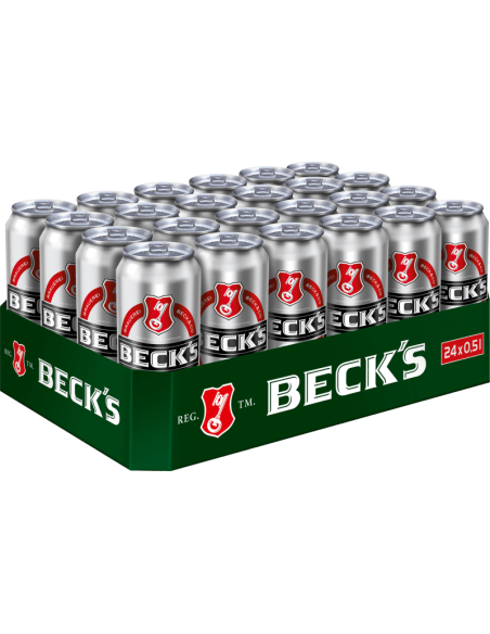 Becks Pils 24 x 500ml DPG