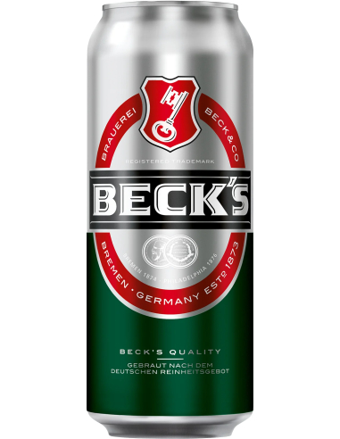 Becks Pils 24 x 500ml DPG