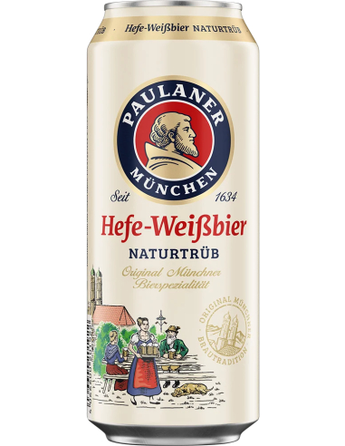 Paulaner Hefe-Weißbier 24 x 500ml DPG