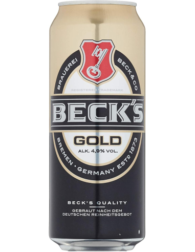 Becks Gold 24 x 500ml DPG