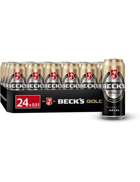 Becks Gold 24 x 500ml DPG