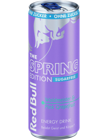 Red Bull Spring Edition 2025 Sugarfree 24 x 250 ml DPG