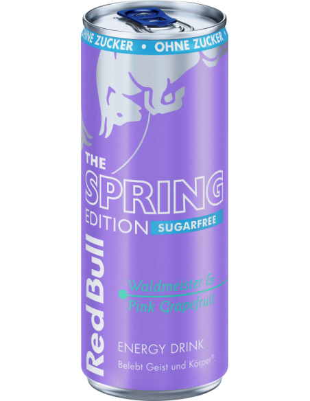 Red Bull Spring Edition 2025 Sugarfree 24 x 250 ml DPG (Preisverhandlung mit Hersteller)