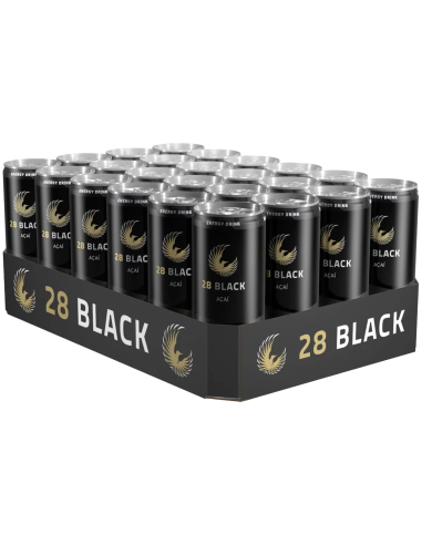 28 Black Energy Acai 24 x 250ml DPG