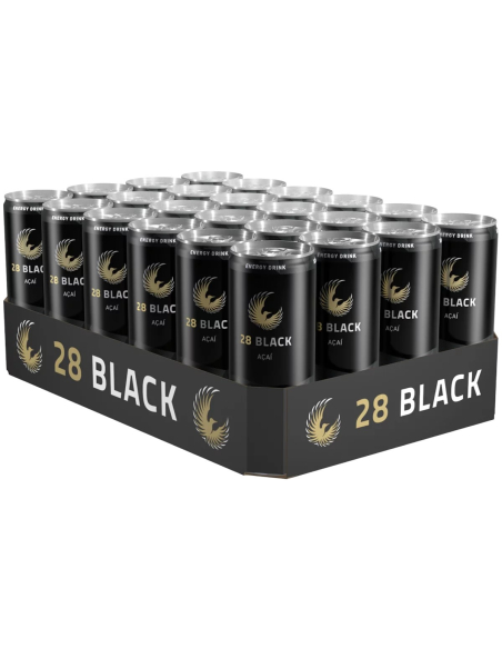 28 Black Energy Acai 24 x 250ml DPG