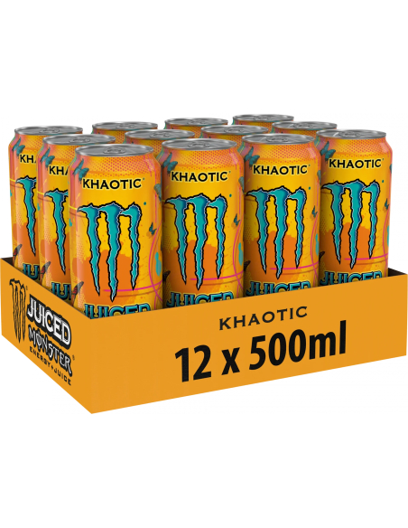 Monster Energy Khaotic 12 x 500ml DPG