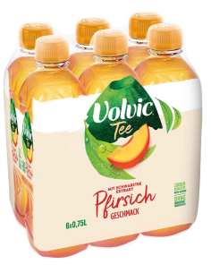 Volvic Tee Pfirsich 6 x 750ml DPG 2