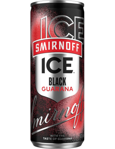 Smirnoff Ice Black Guarana 10% 12 x 250ml DPG