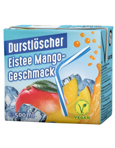 Durstlöscher Eistee Mango 12 x 500ml