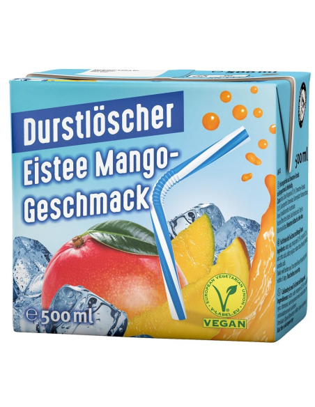 Durstlöscher Eistee Mango 12 x 500ml