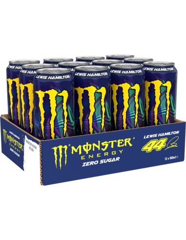 Monster Lewis Hamilton Zero 12 x 500ml DPG