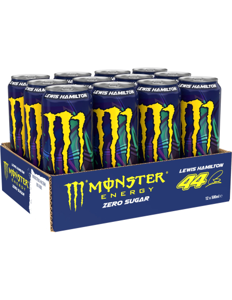 Monster Lewis Hamilton Zero 12 x 500ml DPG