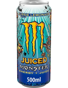 Monster Juiced Aussie Lemonade 12 x 500ml DPG