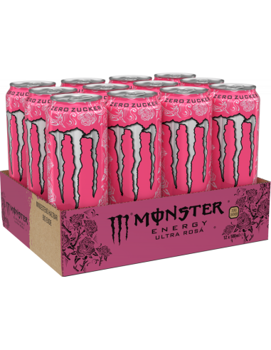 Monster Ultra Rosa Zero 12 x 500ml DPG