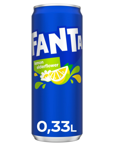 Fanta Lemon Elderflower 24 x 330ml DPG