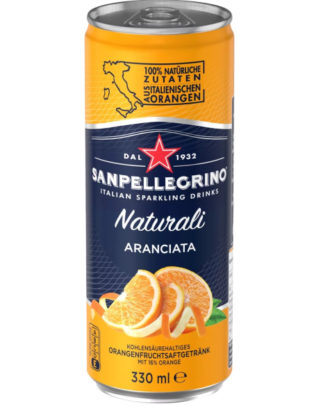 San Pellegrino Aranciata 24 x 330ml DPG