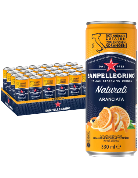 San Pellegrino Aranciata 24 x 330ml DPG