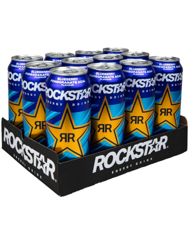 Rockstar Energy Blueberry Pomegranate Acai 12 x...